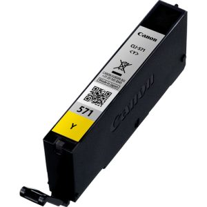 Original Canon CLI-571 Yellow Ink Cartridge