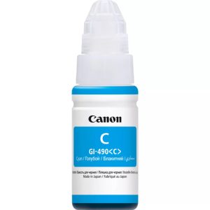 Original Canon GI-490 Cyan Ink Bottle