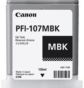 Original Canon PFI-107MBK Matte Black Ink Cartridge 130ml