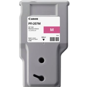 Original Canon PFI-207M Magenta Ink Cartridge 300ml