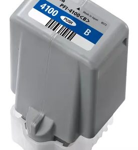 Original Canon PFI-4100B Blue Ink Cartridge