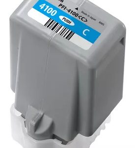 Original Canon PFI-4100C Cyan Ink Cartridge