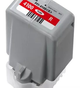 Original Canon PFI-4100R Red Ink Cartridge