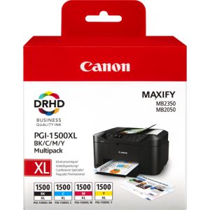Original Canon PGI-1500XL Ink Cartridge Multipack BCMY