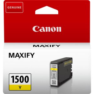 Original Canon PGI-1500Y Yellow Ink Cartridge