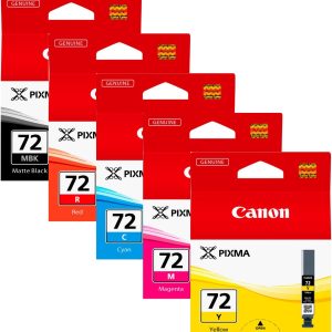 Original Canon PGI-72 Ink Cartridge Multipack (MBK/C/M/Y/R)