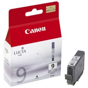 Original Canon PGI-9GY Ink Tank Grey