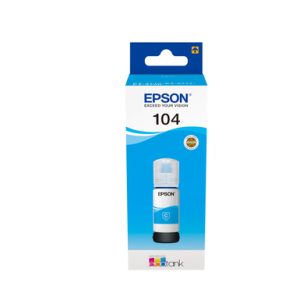 Original Epson 104 Ecotank Cyan Ink 65.0 ml