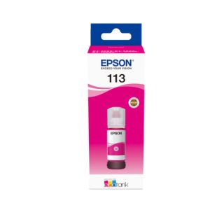 Original Epson 113 Magenta Ink Bottle