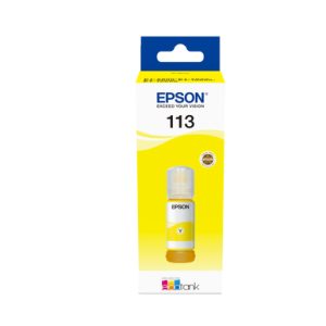 Original Epson 113 Yellow Ink Bottle
