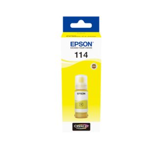 Original Epson 114 EcoTank Yellow Ink Bottle