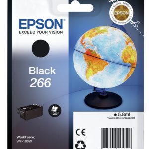 Original Epson 266 Black Ink Cartridge
