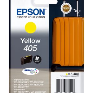 Original Epson 405 Yellow Ink Cartridge