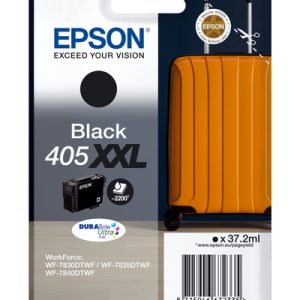 Original Epson 405XXL Extra High Capacity Black Ink Cartridge