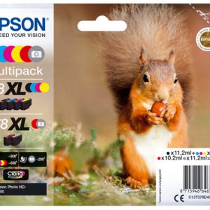 Original Epson 478XL/378XL High Capacity 6 Colour Ink Cartridge