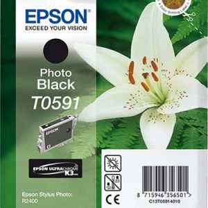 Original Epson T0591 Photo Black Ink Cartridge