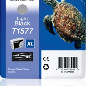 Original Epson T1577 Light Black Ink Cartridge