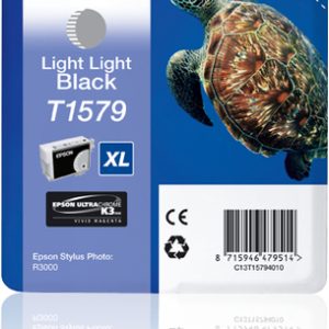 Original Epson T1579 Light Light Black Ink Cartridge