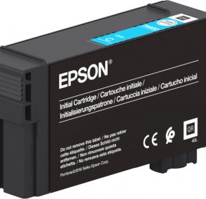 Original Epson T40D2 Cyan Ink Cartridge