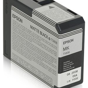 Original Epson T5808 Matte Black Ink Cartridge