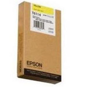 Original Epson T6114 Yellow Ink Cartridge
