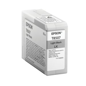 Original Epson T8507 Light Black Ink Cartridge