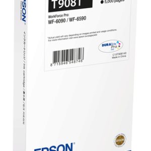 Original Epson T9081 Black Ink Cartridge