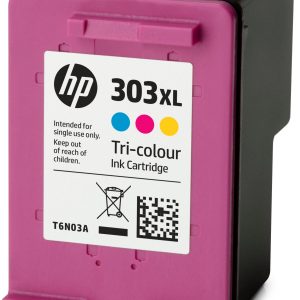 Original HP 303XL High Capacity Tri-Colour Ink Cartridge