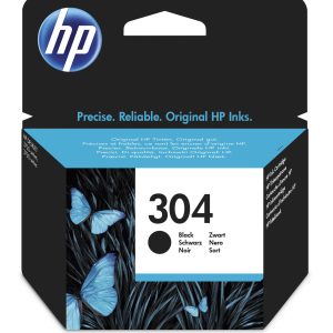 Original HP 304 Black Ink Cartridge