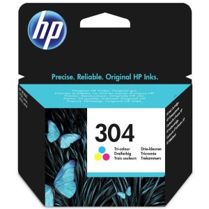 Original HP 304 Tri-Colour Ink Cartridge
