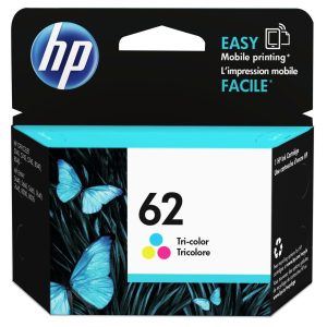 Original HP 62 Tri-Colour Ink Cartridge