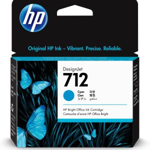 Original HP 712 Cyan Ink Cartridge