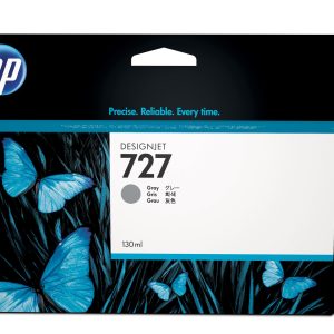 Original HP 727 Grey Ink Cartridge 130-ml