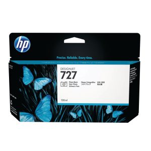 Original HP 727 Photo Black Ink Cartridge 130-ml