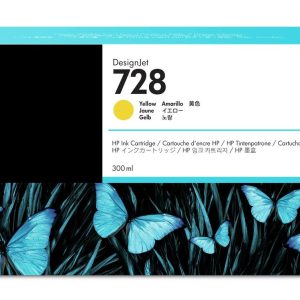 Original HP 728 Extra High Capacity Yellow Ink Cartridge