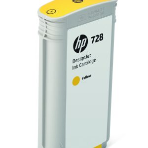 Original HP 728 High Capacity Yellow Ink Cartridge