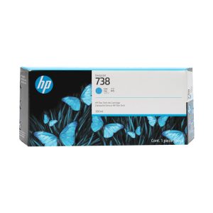 Original HP 738 High Capacity Cyan Ink Cartridge