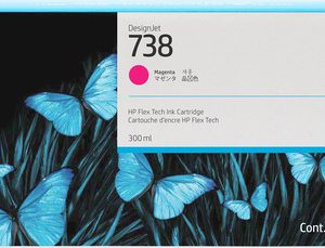 Original HP 738 High Capacity Magenta Ink Cartridge