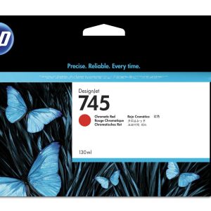 Original HP 745 Chromatic Red Ink Cartridge