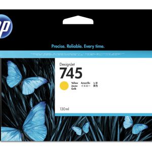 Original HP 745 Yellow Ink Cartridge - 130ml