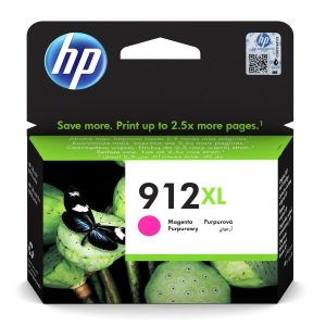 Original HP 912XL High Capacity Magenta Ink Cartridge (3YL82AE)