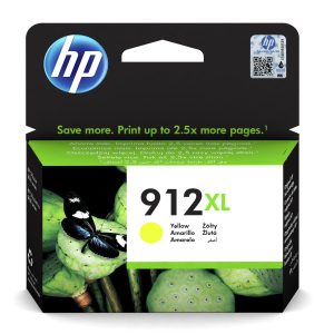 Original HP 912XL High Capacity Yellow Ink Cartridge (3YL83AE)