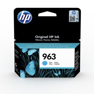 Original HP 963 Cyan Ink Cartridge