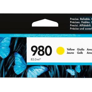 Original HP 980 Yellow Ink Cartridge (D8J09A)