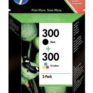 Original HP No. 300 Ink Cartridge Value Pack