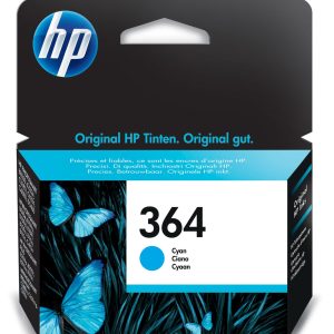 Original HP No. 364 Cyan Ink Cartridge