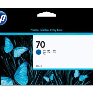 Original HP No. 70 Blue Ink Cartridge 130ml
