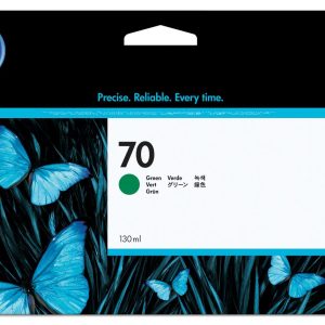 Original HP No. 70 Green Ink Cartridge 130ml