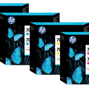 Original HP No. 70 Light Cyan Ink Cartridge 130ml