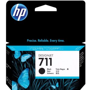 Original HP No. 711 Black Ink Cartridge (38ml)